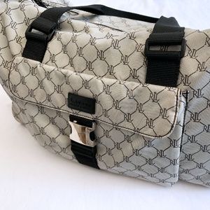 RALPH LAUREN MONOGRAM CARRY-ON BAG
